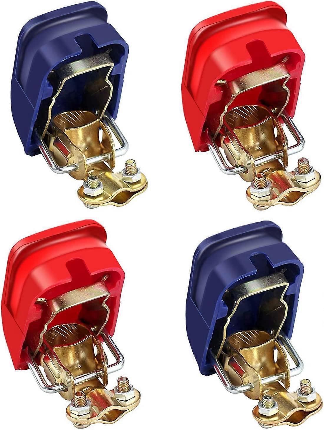 2 Pairs Quick Release Battery Terminals, Release Battery Connector