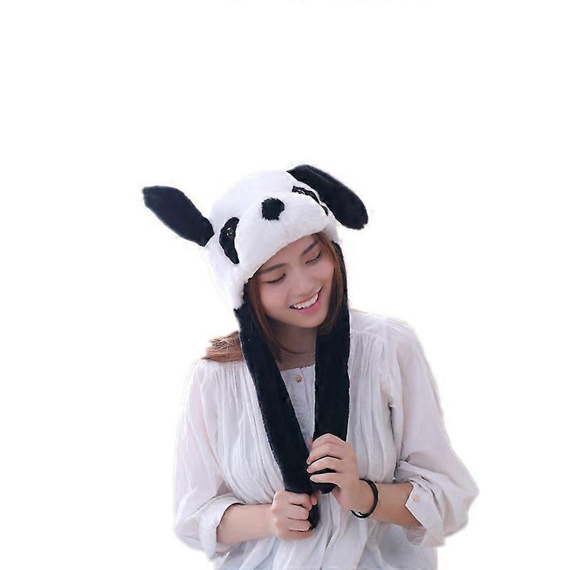Cute panda hat with movable ears