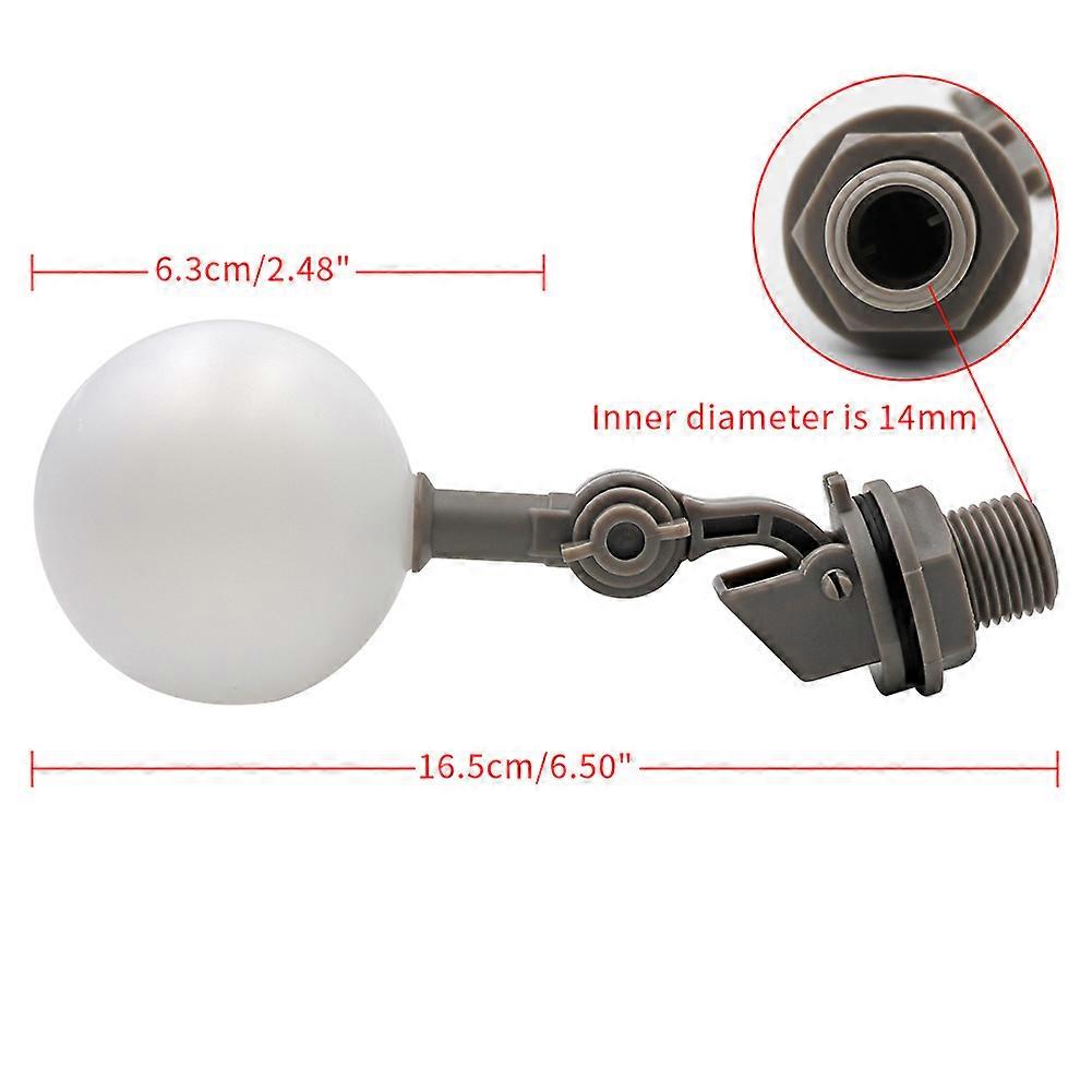 HaKeLai DN15 1/2'' DN20 3/4'' Water Control Float Valve Adjustable Float Ball Valve Water Control Switch For Water Tower Water Tank