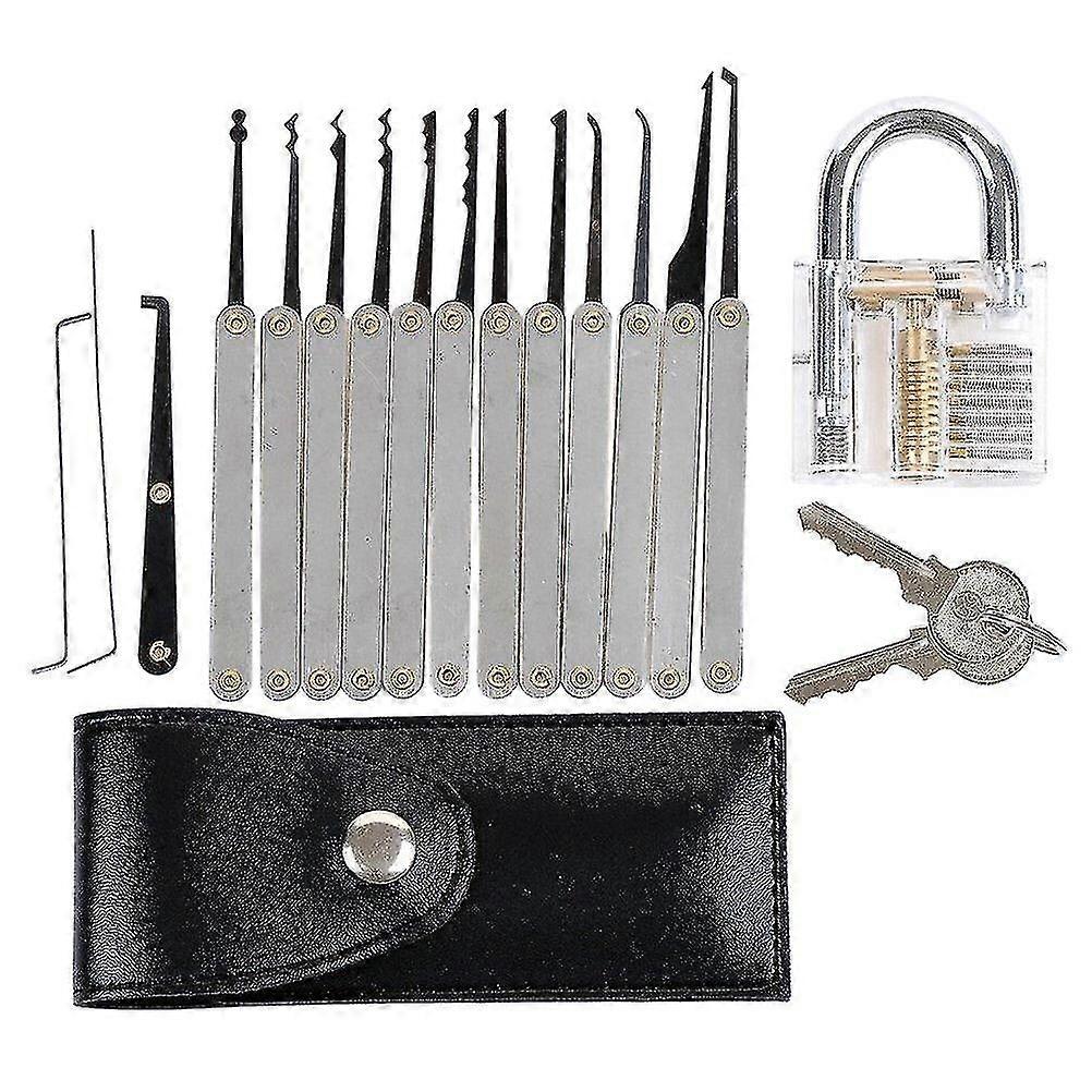 15 In Lock Pick Tools Lock Picking Kit Lockpicking Set Professional Lock Pick Set Lock Picking Tools