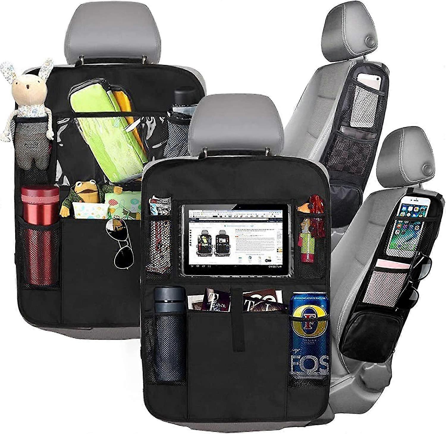 Car Backrest Protection And Organizer 4-pack, Easy To Clean And Keep The Car