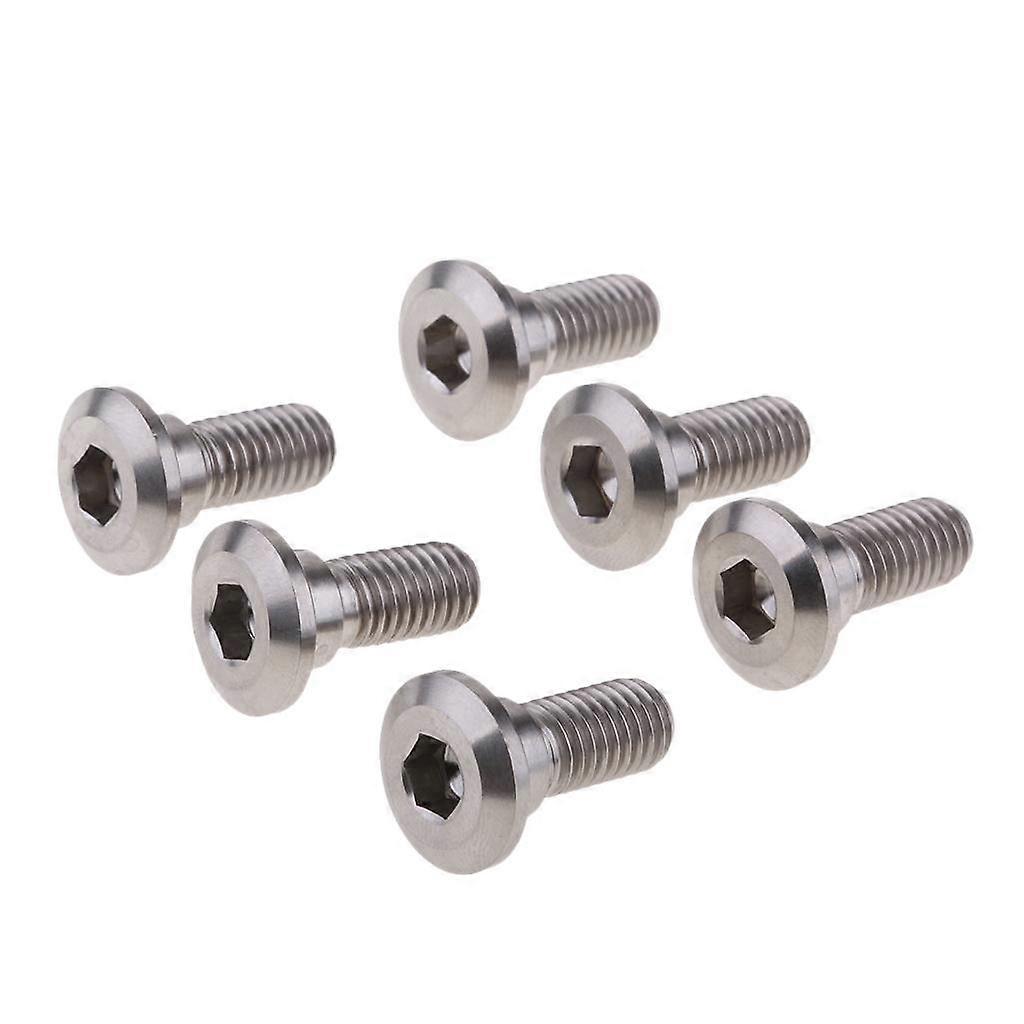 6 x Titanium M8 x 20 Hex Socket Head Cap Screws for Yamaha YZF R6 2006-2017