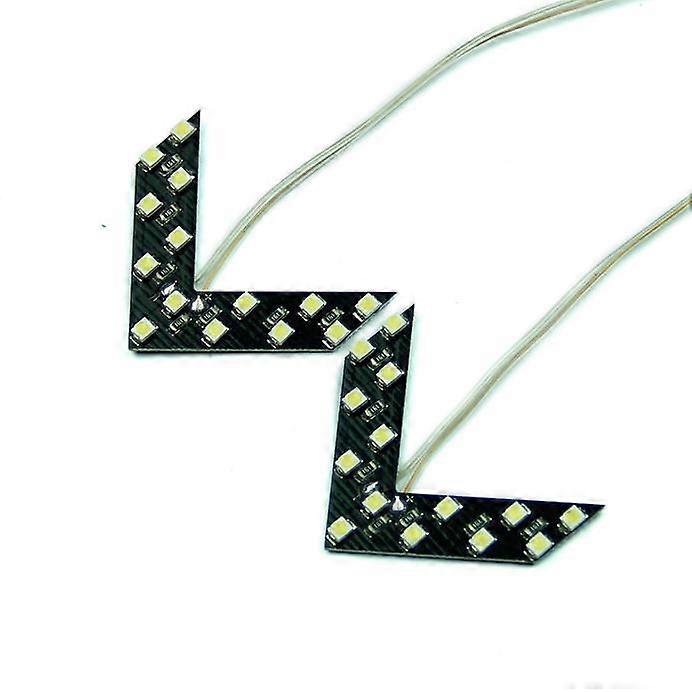 14 SMD LED Arrow Panel For Car Rear View Mirror Indicator Turn Signal Light YE