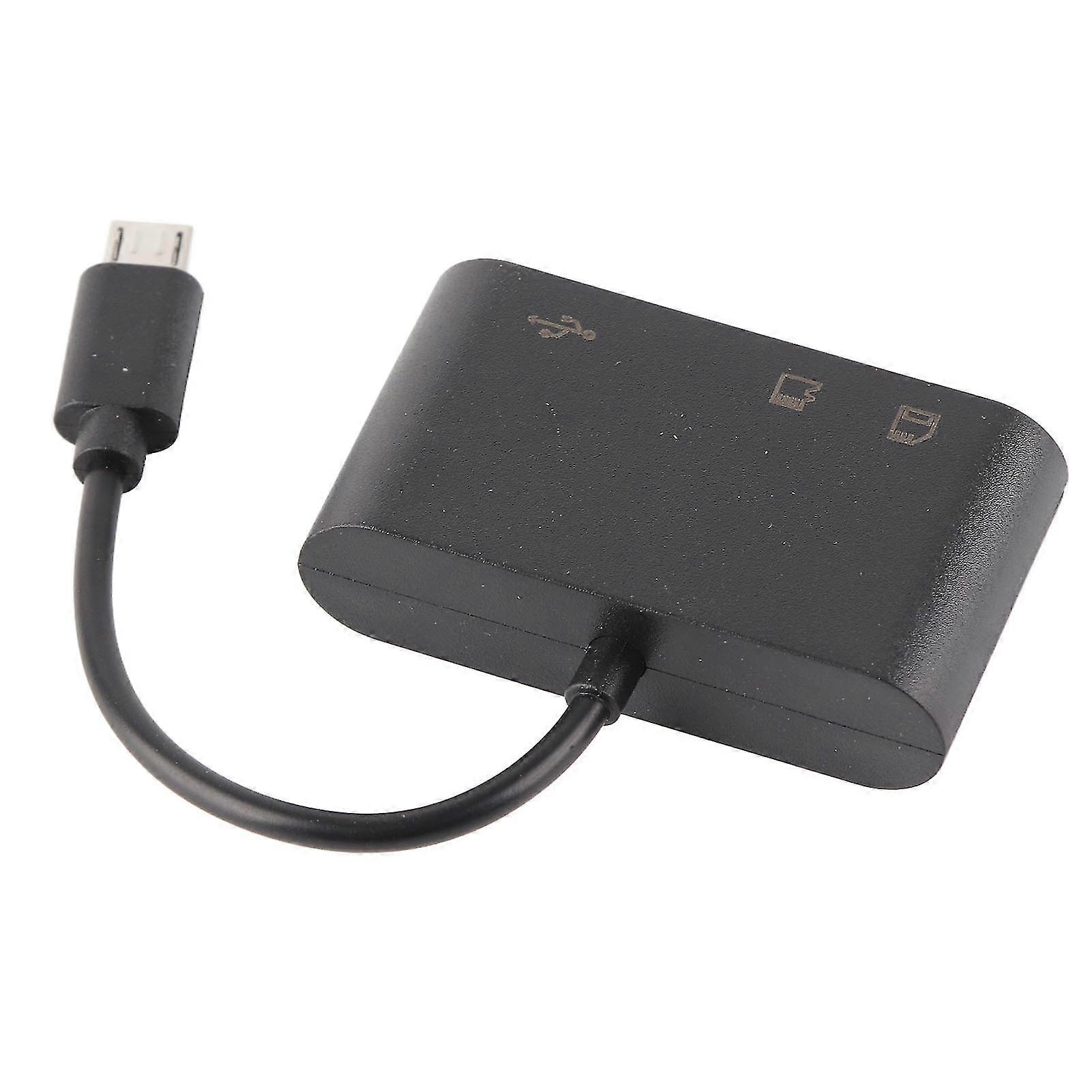 Universal Micro USB Card Reader for Android Phones and Computers - Supports Memory Cards U Disks and Storage Cards