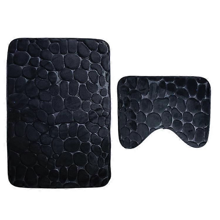 Baderomsmatter 2-delt sklisikker vaskbar