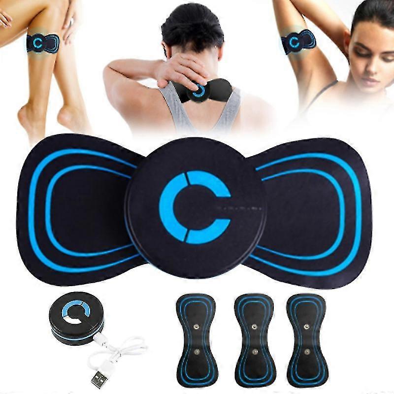 Electromagnetic Wave Leg Massager Mini Cervical Massager 6 Modes Adjustable For Pain Relief