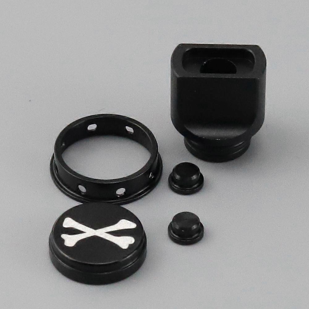 Colorful Anodized Aluminum Buttons Tip Set MisstionXV Tools Accessories For DotAIO v1/v2/Mini/Lite MOD BoRo AIO