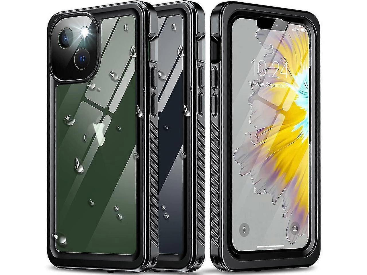 Phone case cover for IPhone 13 Mini Phone Case Waterproof, iPhone 13 Mini Shockproof Cover with built-in screen protector and scratch resistant phone 