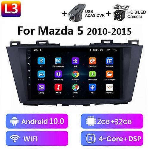 For Mazda 5 3 CW 2010 - 2015 Car Radio Multimedia Video Player Navigation GPS Android No 2din 2 din dvd Android Carplay stereo