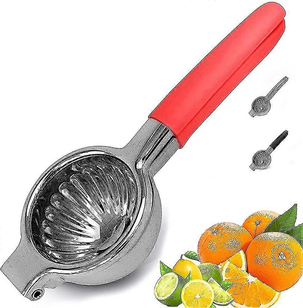 Lemon Squeezer,Large Lemon Squeezer Stainless Steel - Sturdy Manual Citrus