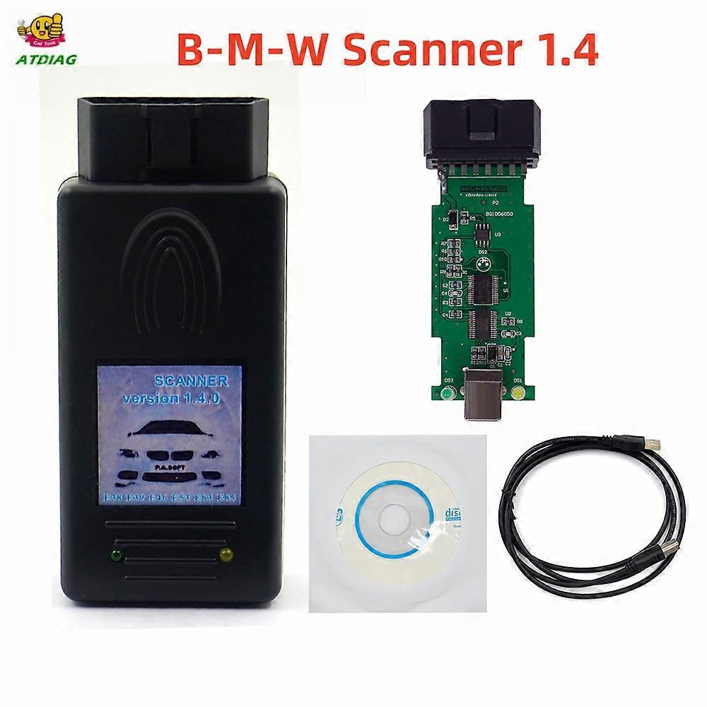 For BMW SCANNER 1.4.0 Diagnostic Scanner OBD2 Code Reader For BMW 1.4 USB Diagnostic Interface Unlock Version A++ Chip