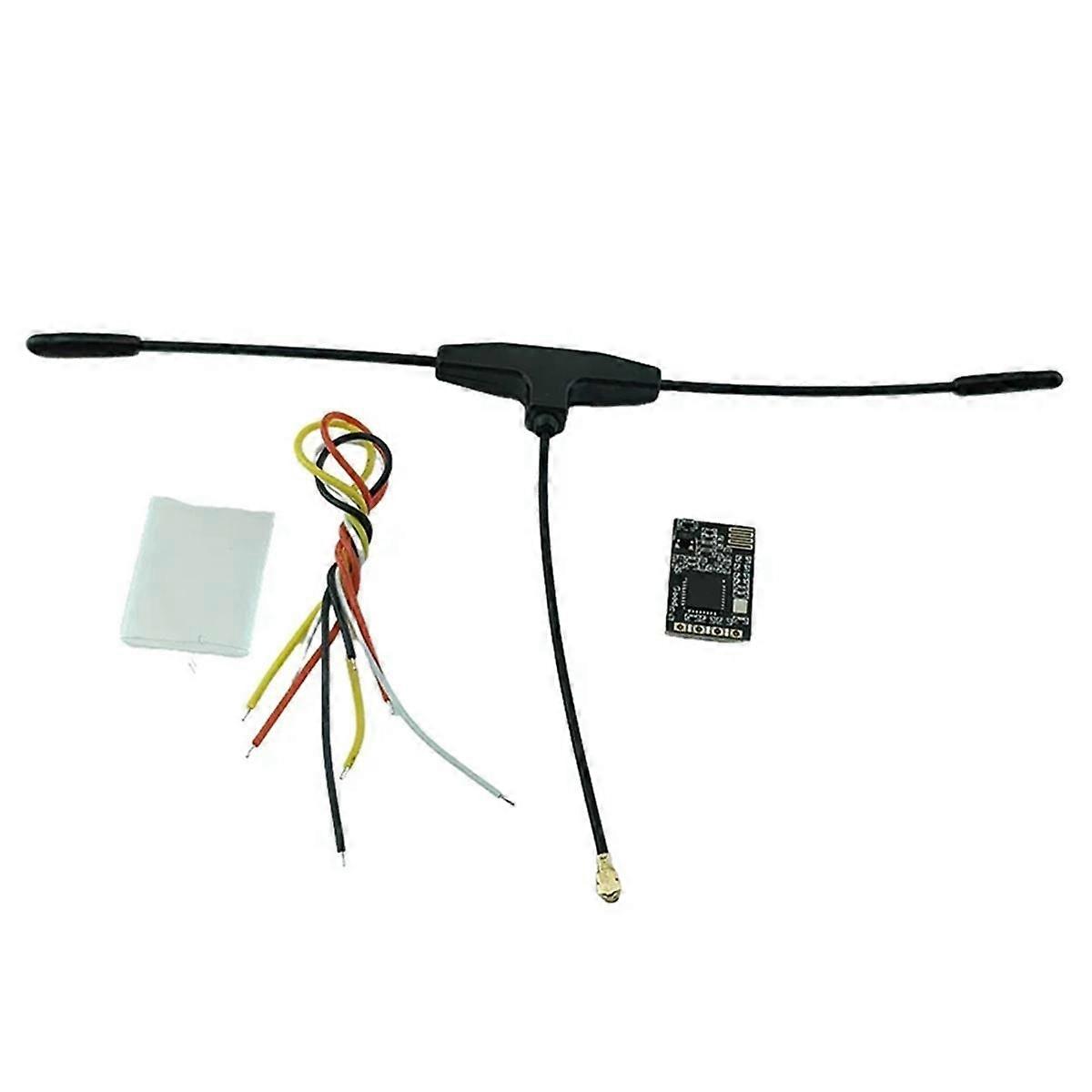 ELRS 868MHz NANO RX Receiver with T Type Antenna ESP8285 50mW for RC Racing Drone