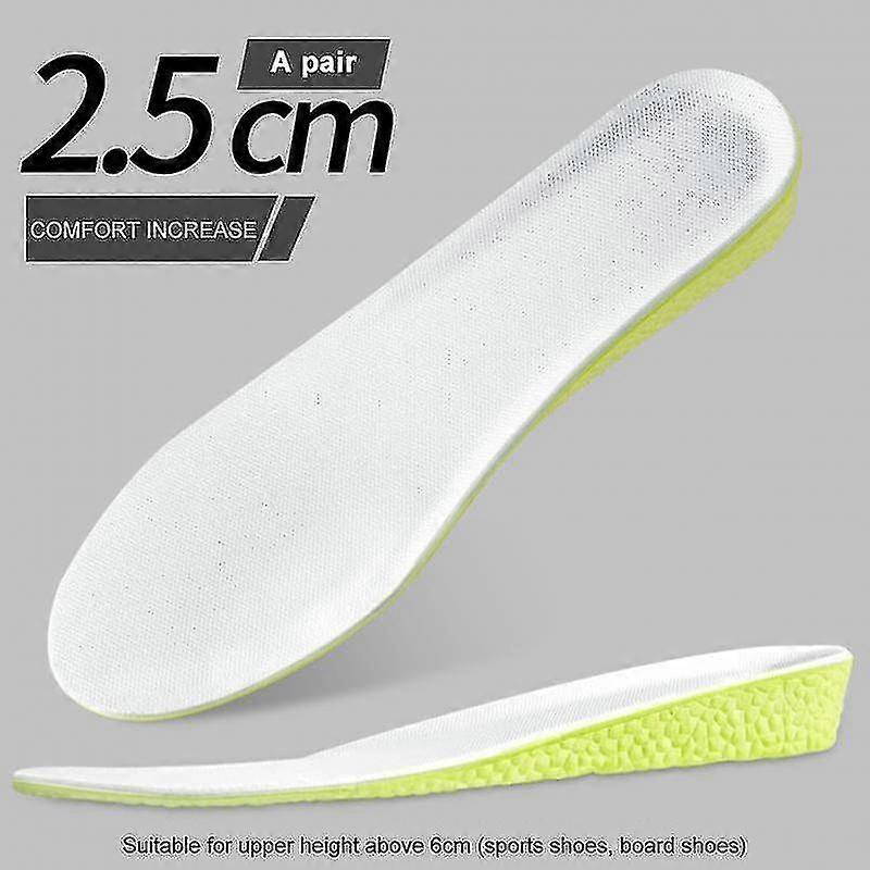 Invisible Height Increase Insole Cushion Adjustable Soft Shoe Insertheight Lift Men Women