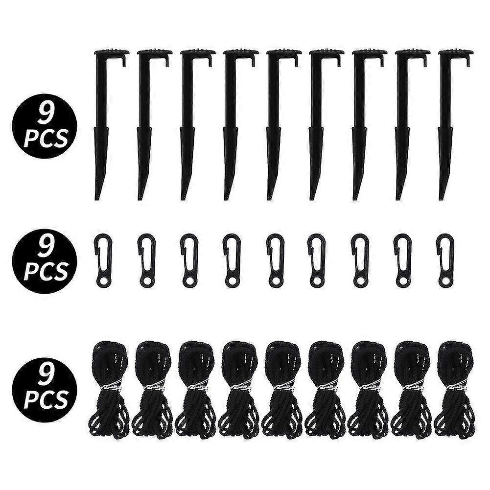 9pack Replacement Accessories Inflatable Stakes Set With Tethers Hooks Tie Down