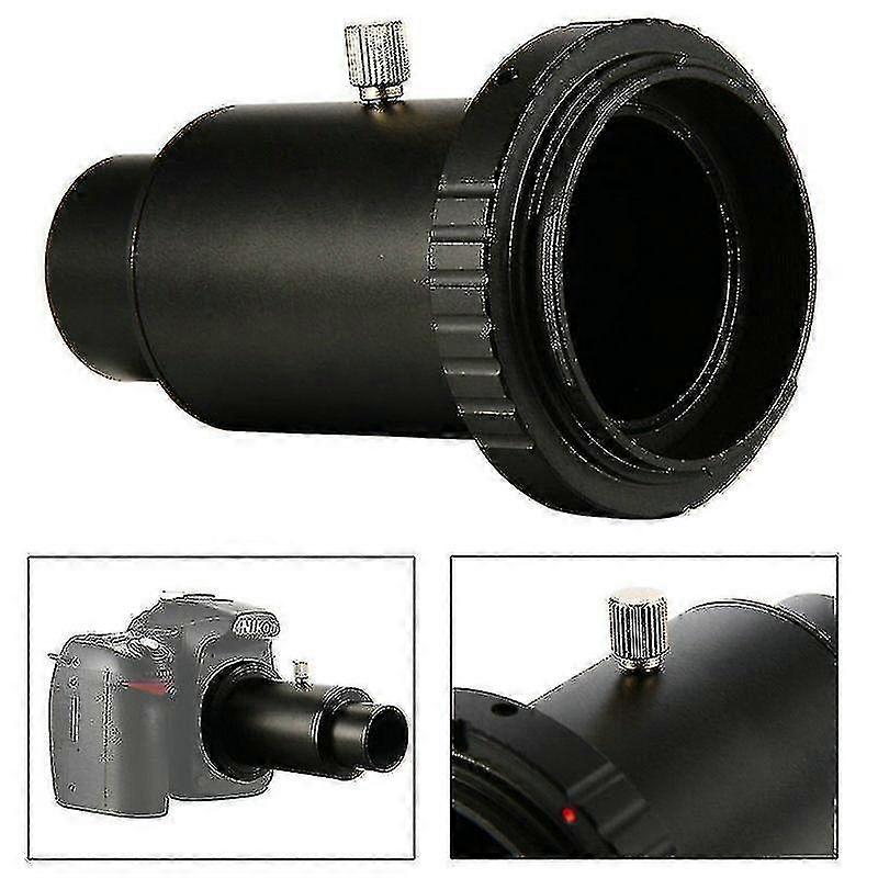 Full Metal Telescope Camera Adapter T-ring + 1.25" Telescope Mount Ada