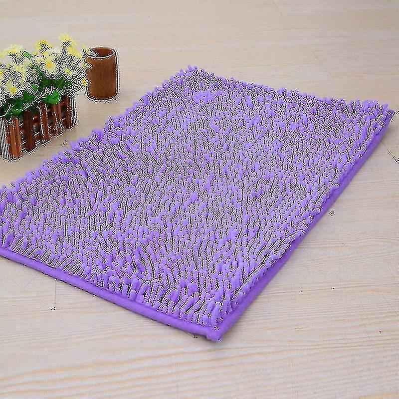40x60cm Mikrofiber Bademåtte Bløde Komfortable Absorberende Tæpper Badeværelsesmåtter