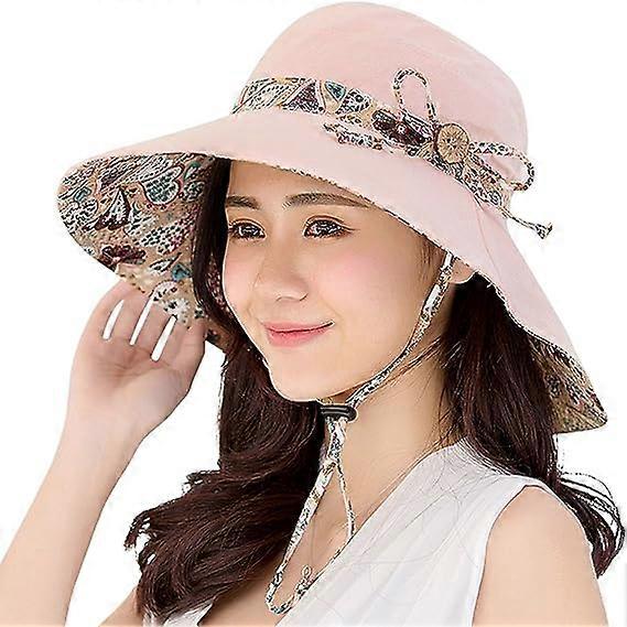 garden hat,both sides can be worn,foldable wide brim,sun hat sun protection