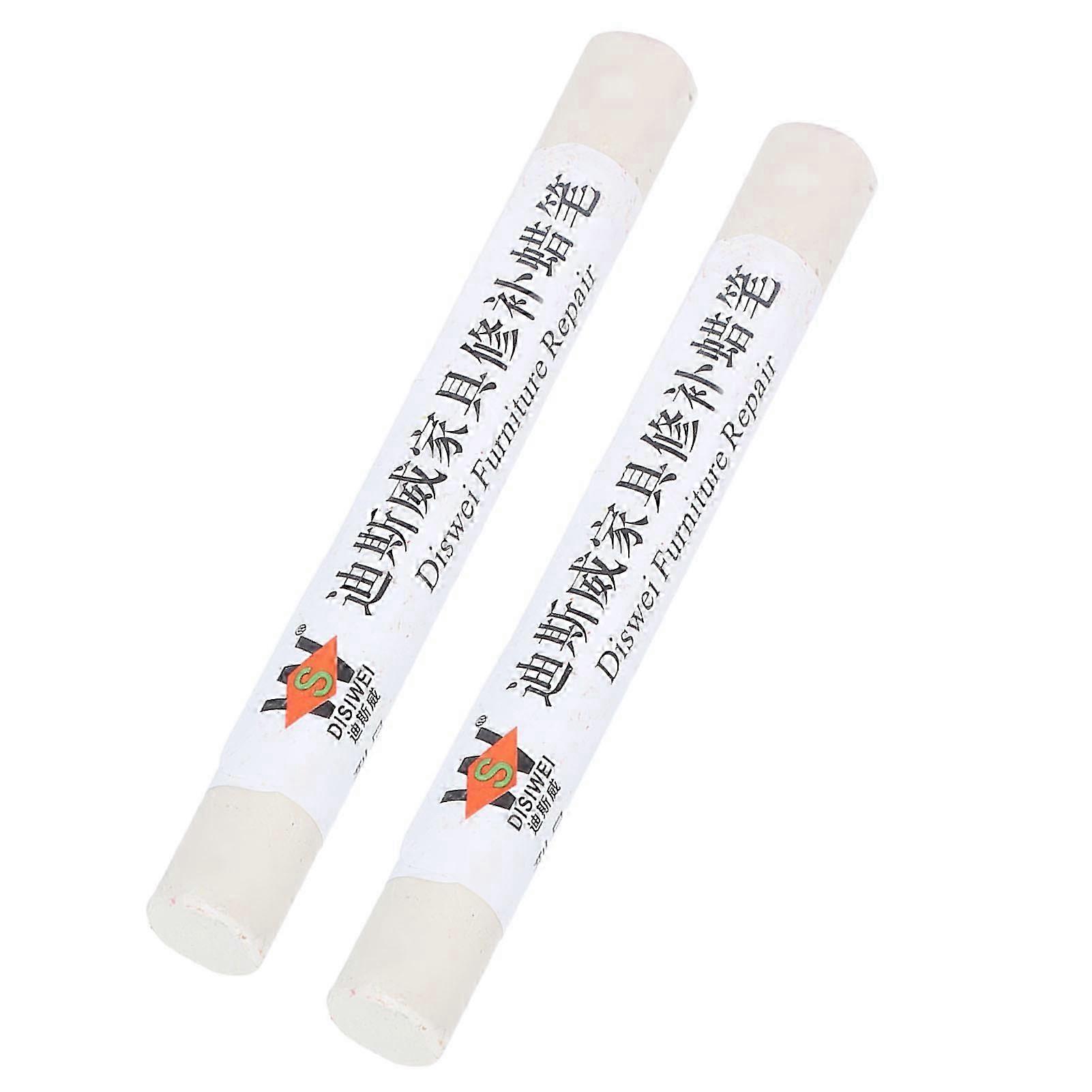 Furniture Paint Repair Crayon 2pcs Set for Scratch and Floor Patch on Wood and Composite Surfaces