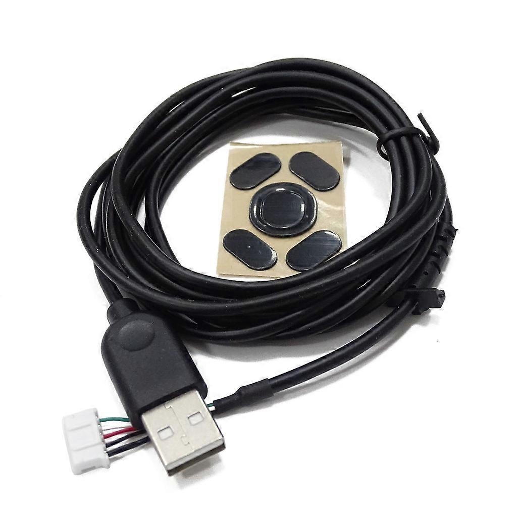 Durable Soft Mouse Cable Replacement Mouse Feet For Logitech G102 Gaming Mouse