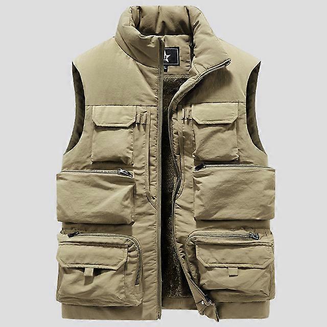 Cargo Veste Homme Ã La Mode Veste D'hiver Sans Manches Pour Homme