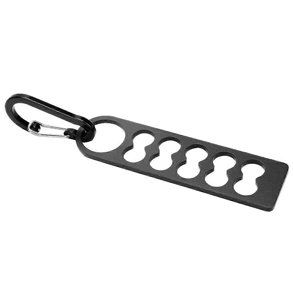 Lightweight Aluminium-Alloy Practical Camping Stake Storage Device with Buckle