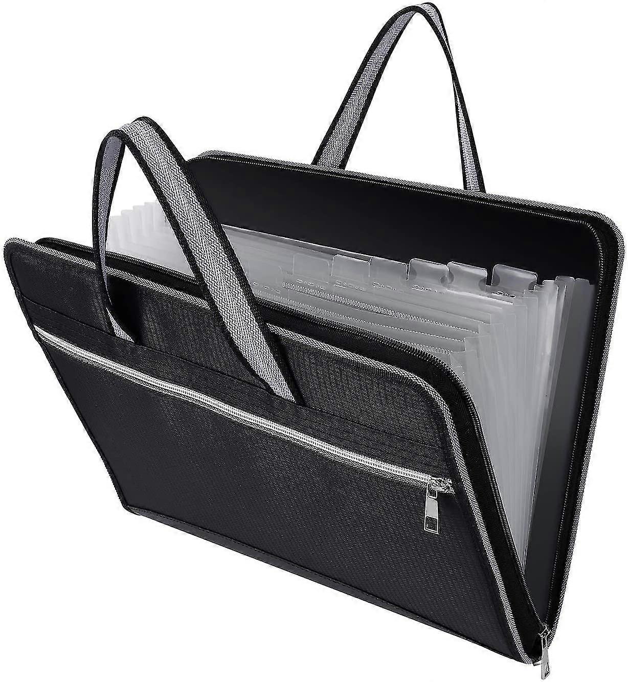 Suitcase Sorter Document Bag With 12 Compartments
