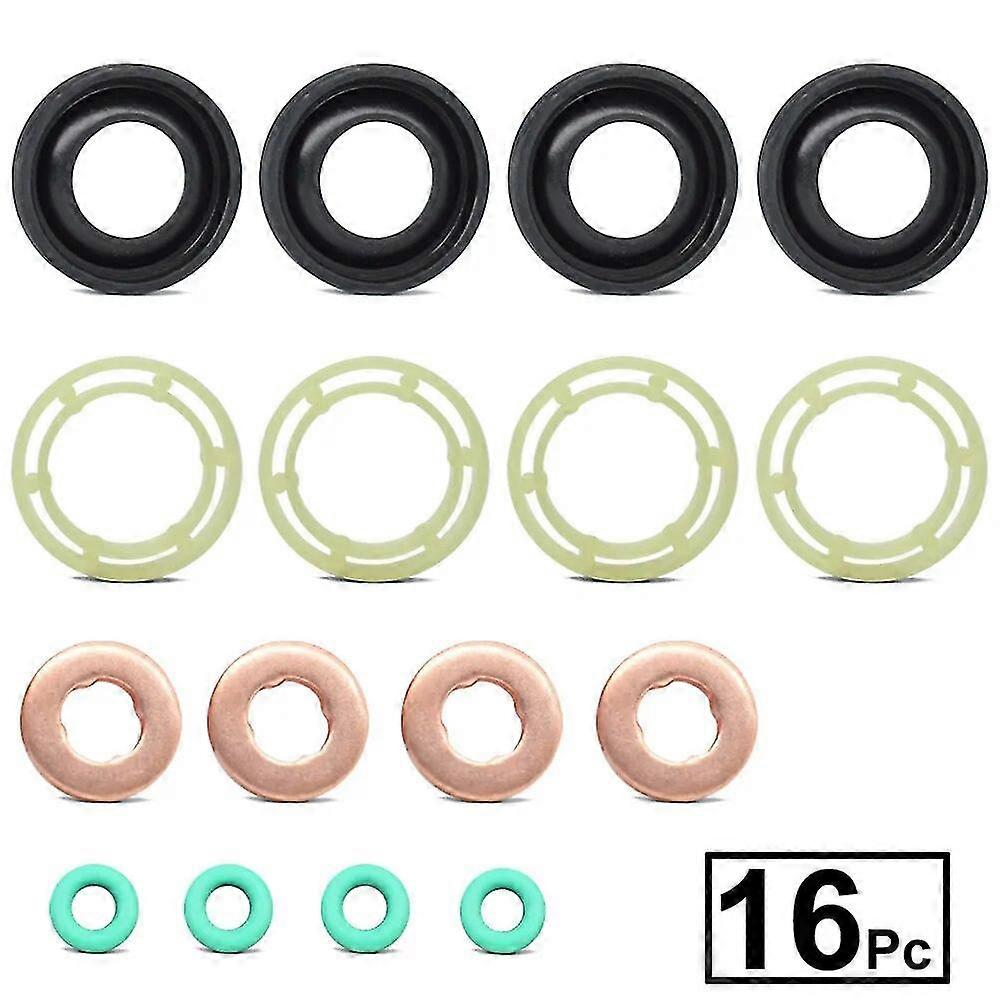 Robust Car Parts Fuel Injector Seal Kit With Washers & O-Rings – For Ford Citroen Relay & Fiat Ducato 2006+