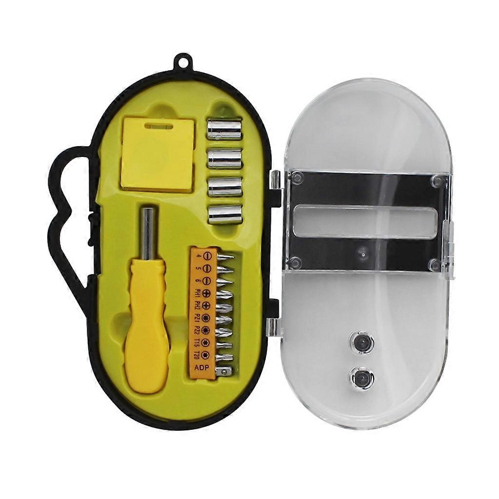 Multifunction Repair Tools Set Small Plier Tape Measure Multi-bits Sockets Set