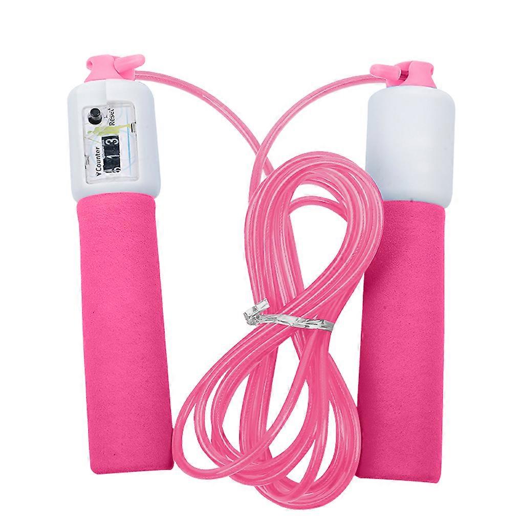 2.8M Physical Education Class Sponge Steel Wire Rubber Counting Jumping Rope