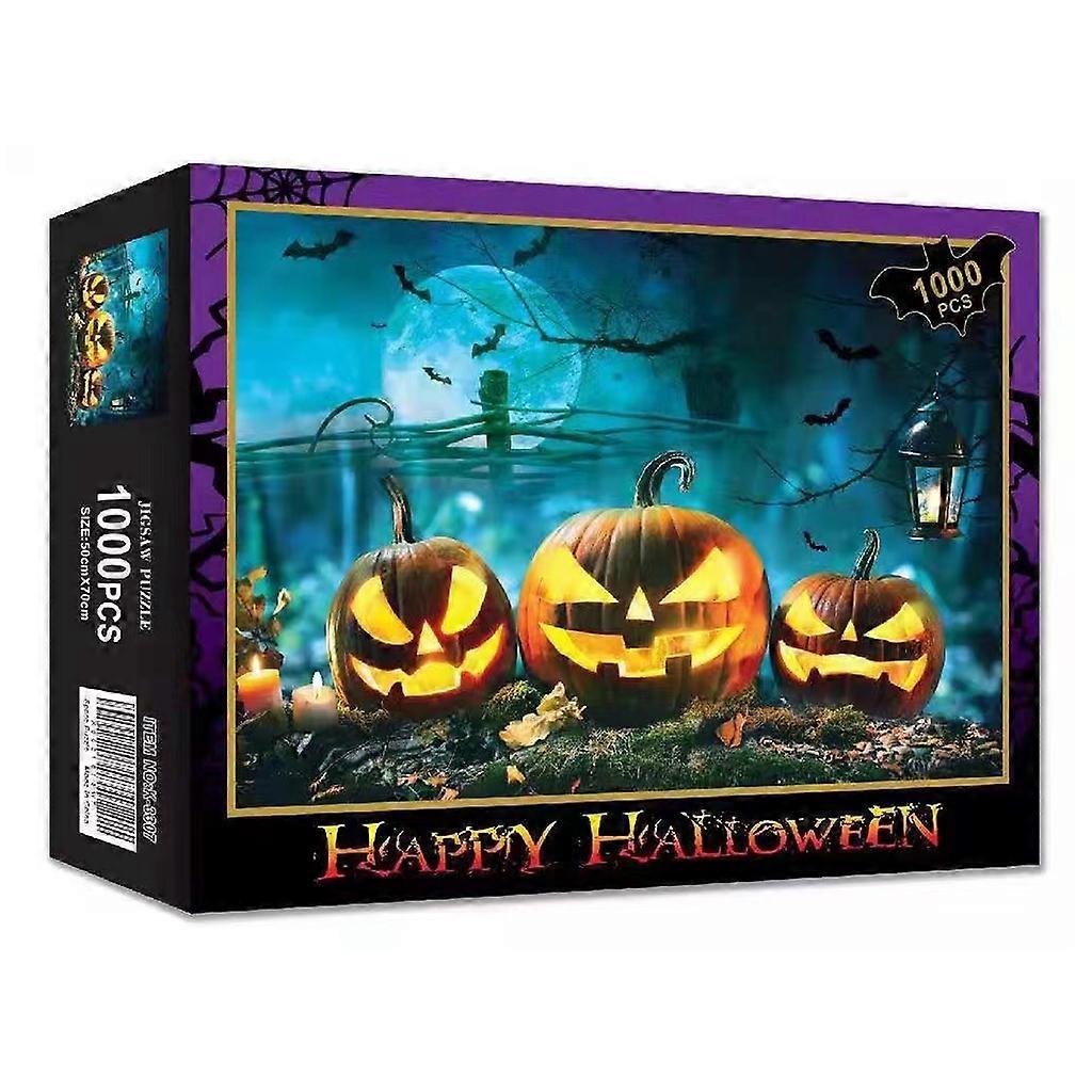 Children's Interactive 1000 Pieces Jigsaw Portable Table Game Toys