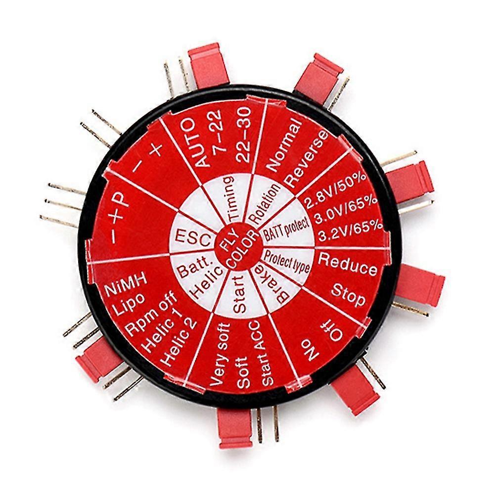 Esc Programing Card Software Program Card For Rc Aircraft 6/10/12/20/30/40/45/50/60/80a Esc Electronic Speed Controller