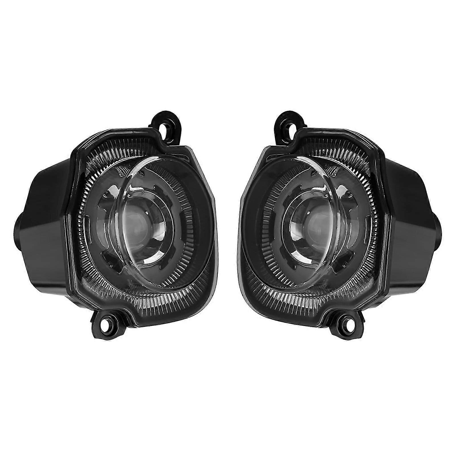 LED Turn Signal Light Headlight Corner Driving Fog Light DRL For Suzuki Jimny JB64 JB74 2018-2020 White Light + Amber Light