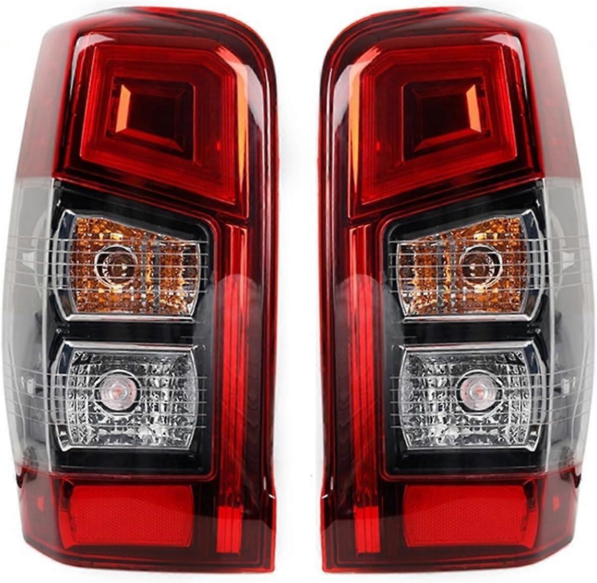 Left/Right Tail Light Side Rear Brake Reverse Stop Lamp Car Accessories Tail Lamp Assy Compatible with Mitsubishi L200 2019-2020 (Color : Low Configur