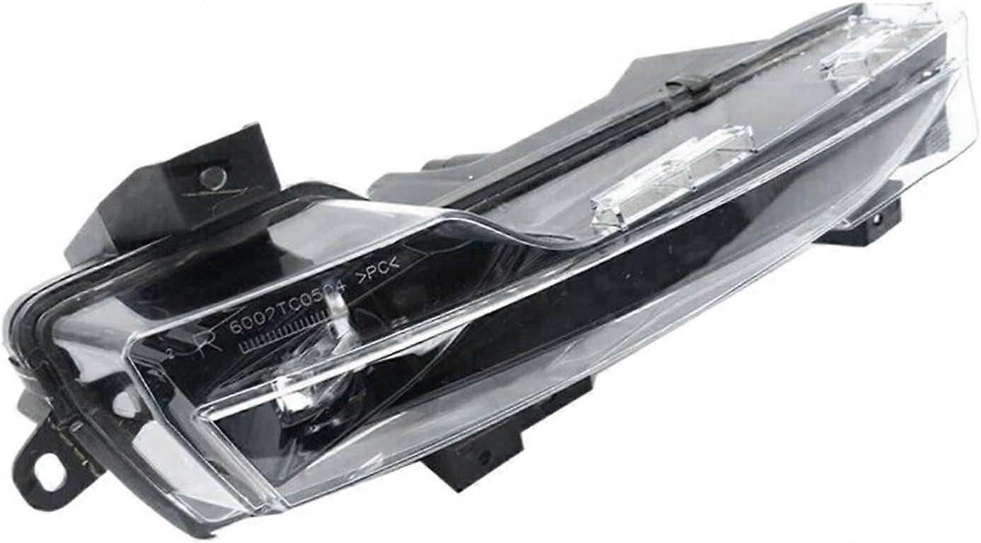 1077395 1077396 Car Front Fog Light Assembly LED DRL Driving Lamp Left/Right, Compatible for Tesla Model 3/Y 2020-23 Amber (Color : 1Pc Left)