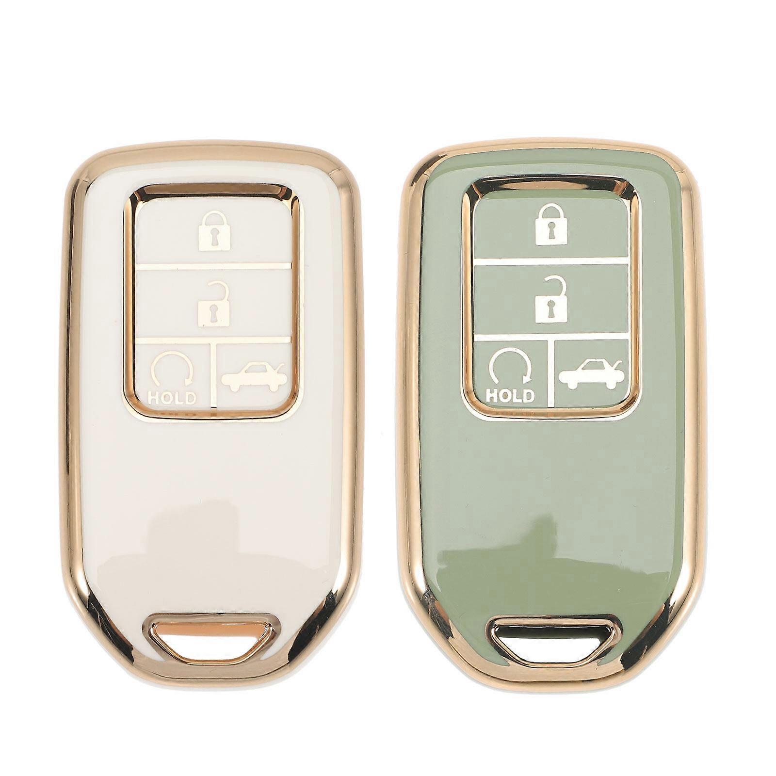 2 stuks Key Fob Cover Remote Key Fob Protector Car Key Cover Key Fob Holder Case