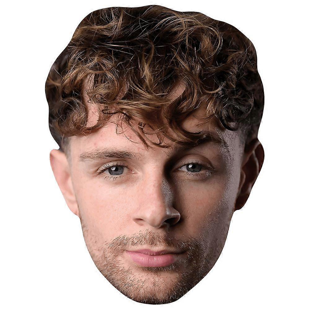 Tom Grennan (Stubble) Stort huvud. Mask som är större än livet.