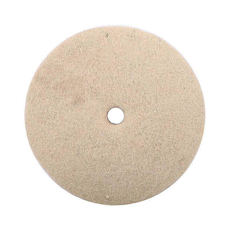 2023 NewWool Felt Polishing Buffing Wheel for Metal Mirror Surface Finish Tool, 100x25mm Density 0.5g