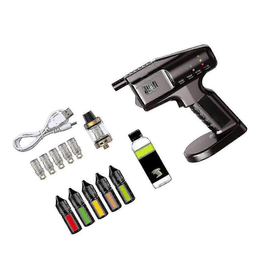 Handheld Cocktail Bubble Maker Infuser Machine With Accessories For