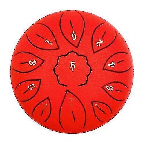 Naiwang Dil Davul 6 İnç 11 Ton Çelik Dil Davul Seti El Pan Davul Pedi Tank Çubukları Taşıma Çantası Vurmalı Çalgılar Aksesuarları