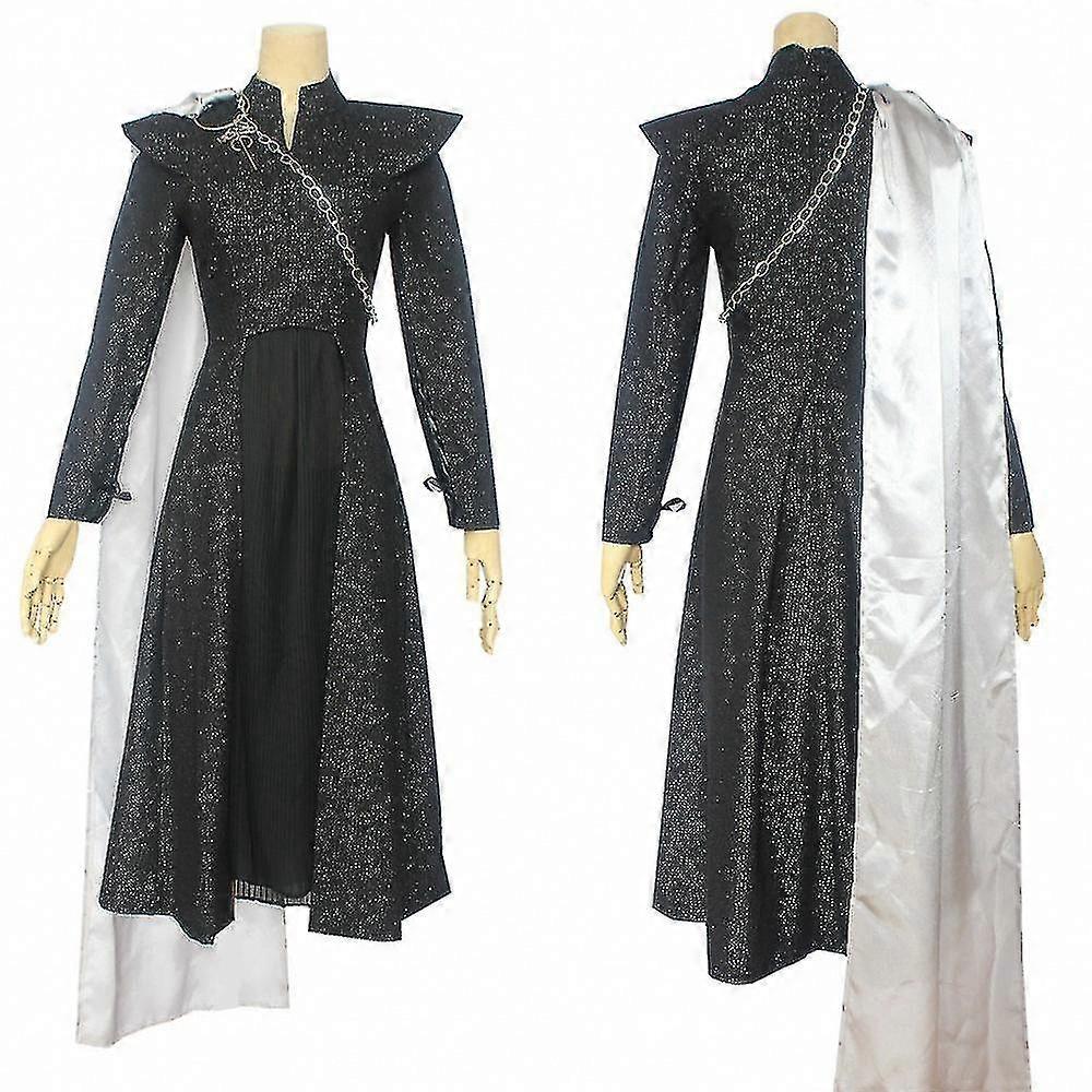 Cosplay Game Of Thrones säsong 7 Daenerys Targaryen Mother Of Dragons Kostym