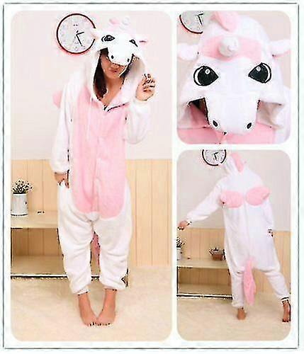 Jednorožec Unisex Onesiee Kigurumi Fancy Šaty Kostým Mikiny Pyžama Sleep Wear