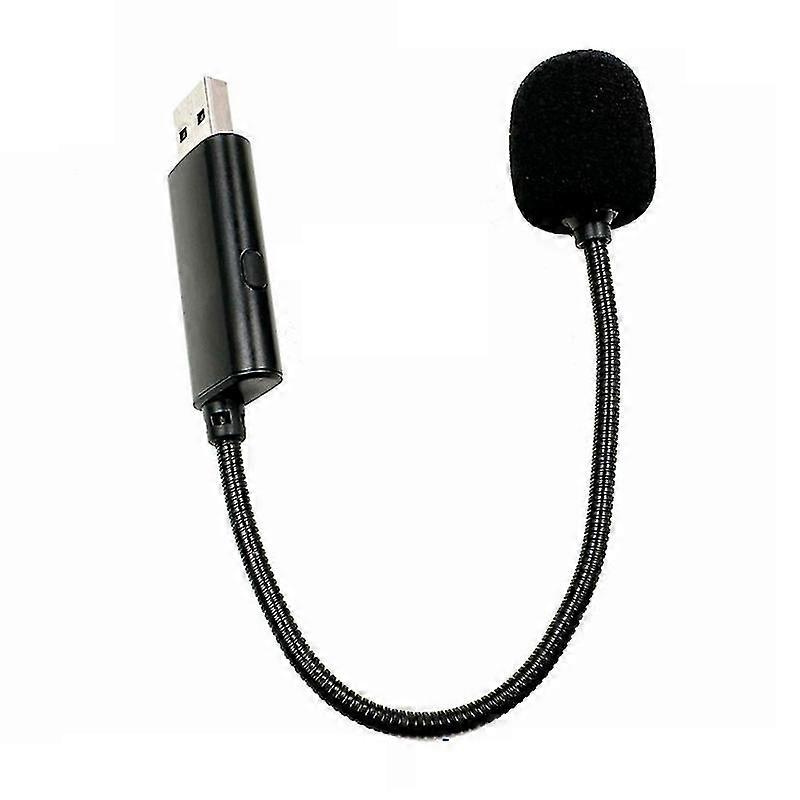 USB Direct Plug Computer Live Microphone 4.0x255mm With Switch