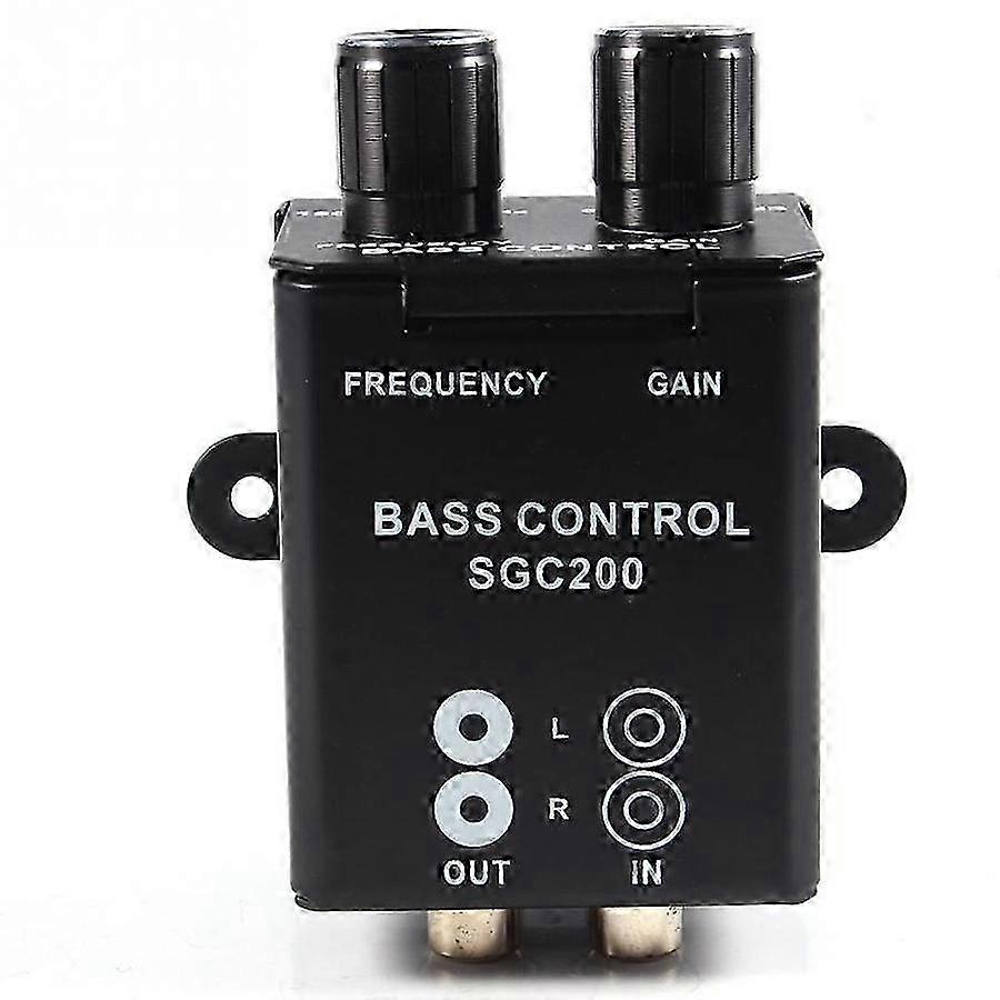 Already tested Universal Car Amplifier Speaker Bass Controller Rca Frequency Regulator Sgc200 s20241212533