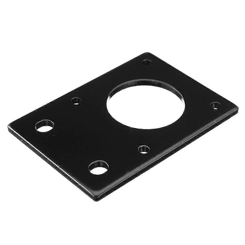 Nema17 42 Stepper Motor Black/silver Fixed Bracket Mounting Plate For 3d Printer