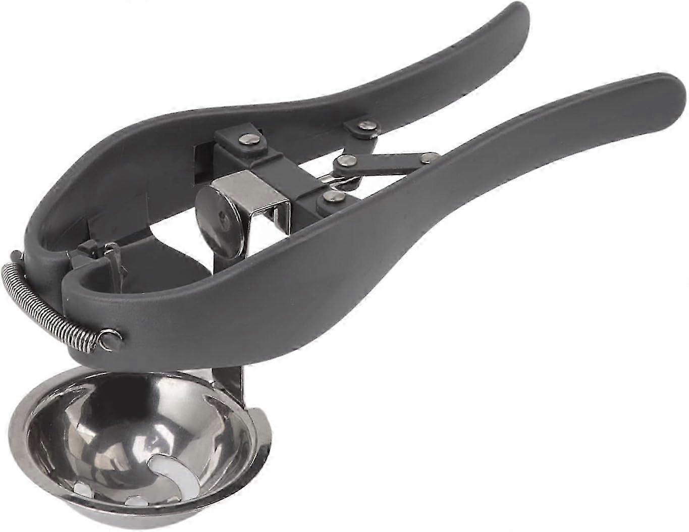 Egg Cracker, Stainless Steel Egg Separator, Professional Handheld Automatic Quick Egg Open
