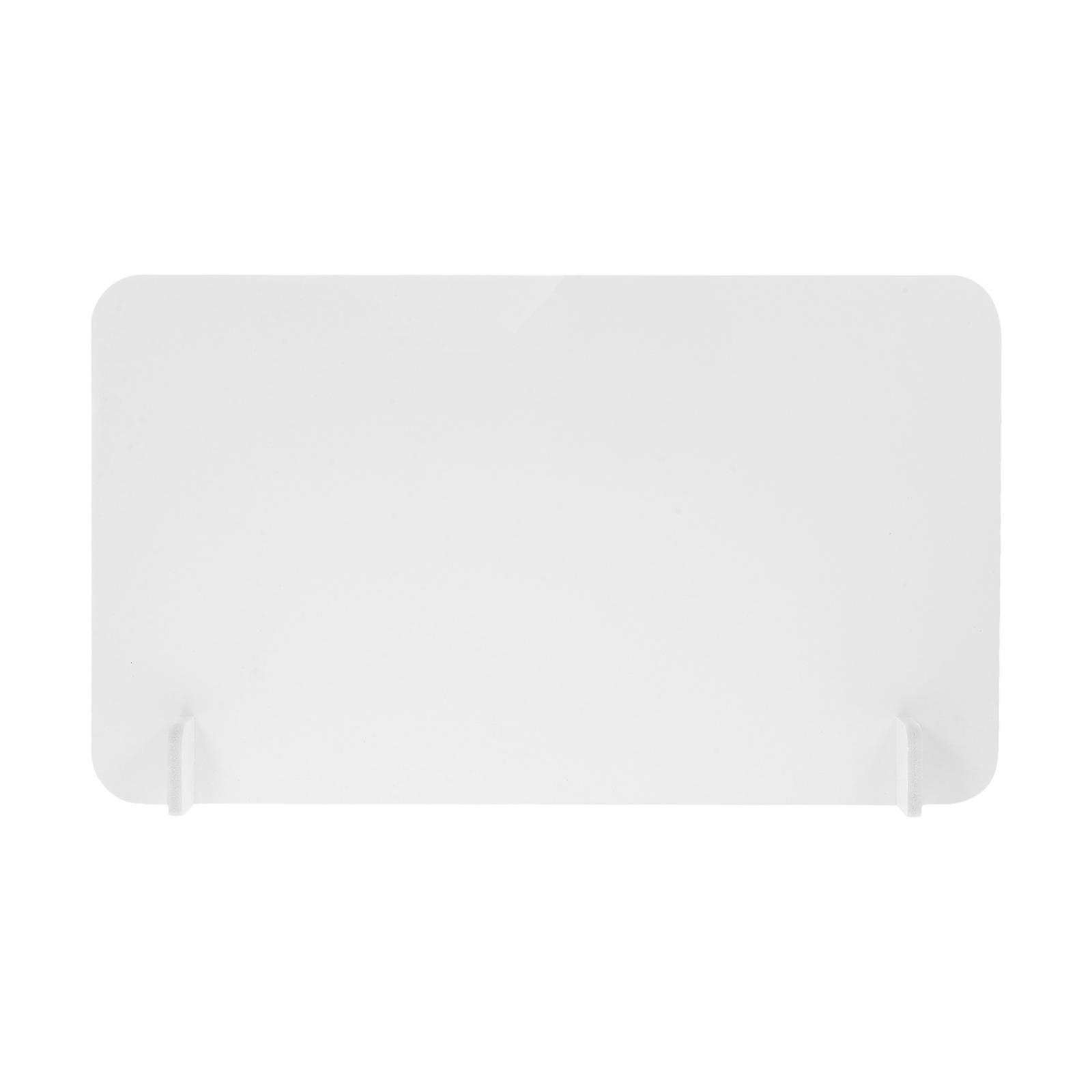 Partition Board Return to Work New School Dining Room Desktop Spray Proof Guard Partition Board (50cmx30cm)