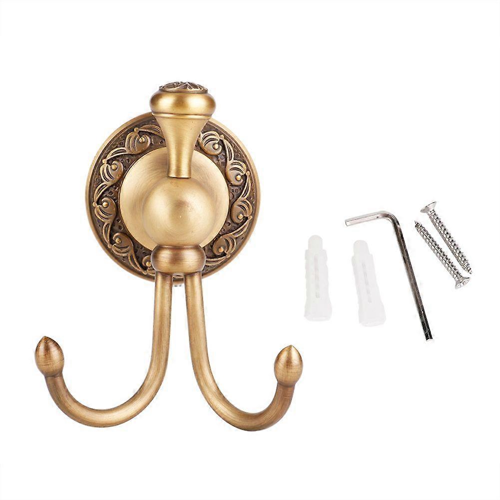 Durable Copper Curving Hook Hanger Kitchen Bathroom Hooks Clothes Hook