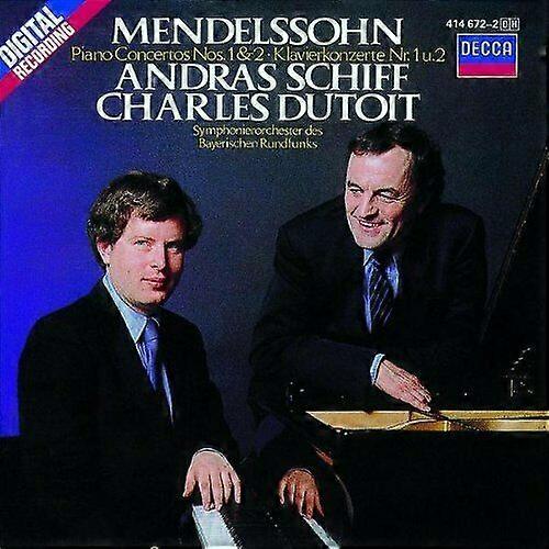 Charles Dutiot MendelssohnPi ano Concertos 1 amp 2 CD