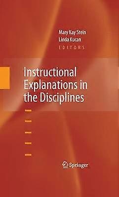 Instructional Explanations in the Disciplines