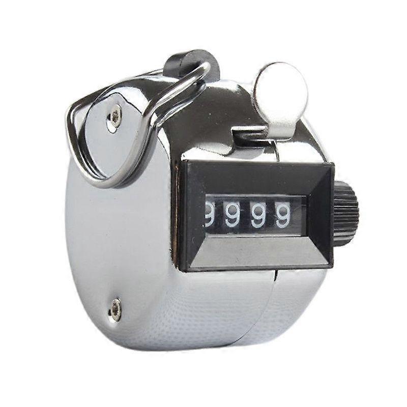 Handheld 4 Digital Tally Counter Mechanical Manual Palm Clicker Number Count Assorted 8 Color Tally Counter Number Count